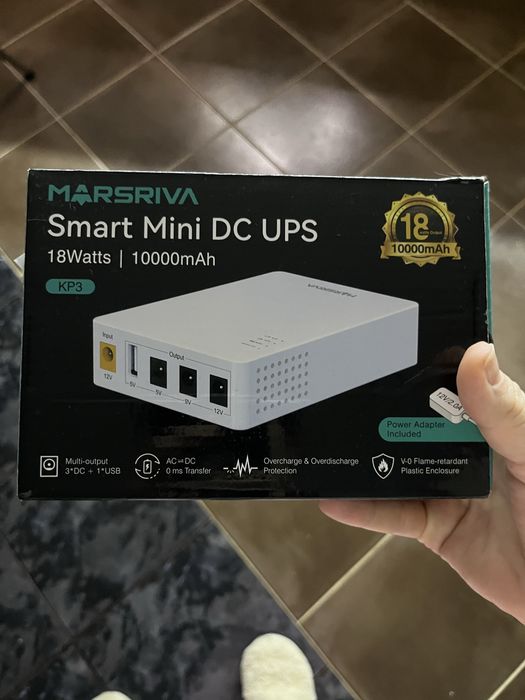 ДБЖ Marsriva KP3 Smart Mini DC
