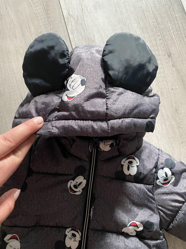 Kurtka zimowa H&M r80 Myszka miki