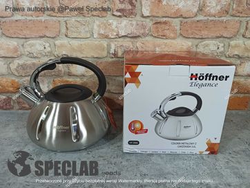 Ciezki czajnik 3.0L HOFFNER HF-3966 Gaz, indukcja, halogen, zmywarka