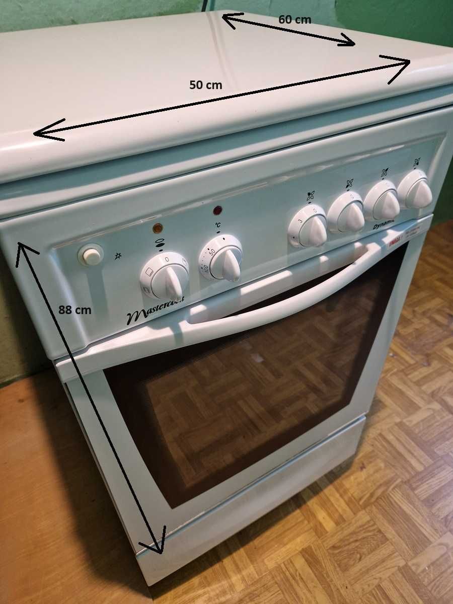 Piekarnik elektryczny z płytą gazową Mastercook