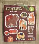 Puzzle progresywne ZWIERZĄTKA w lesie CzuCzu