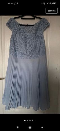 Błękitna sukienka H&M