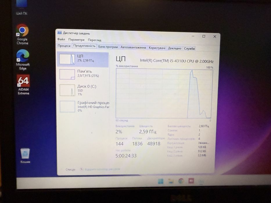 Ноутбук dell e5440 core i5 4 gen