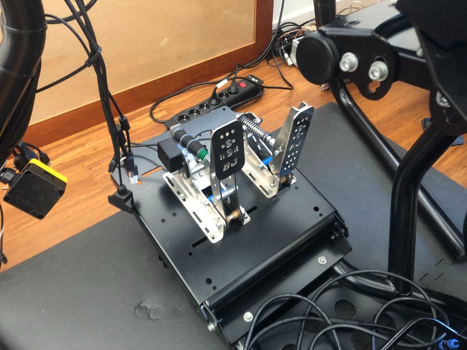 Pedais simracing / simulador - BJ STEEL F1 PRO WITH NITROFLEX