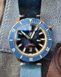 Zegarek nurek ZELOS Abyss 3 300M Bronze komplet