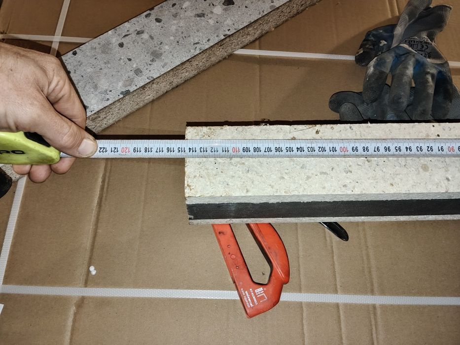 Ciepły próg klinaryt + xps