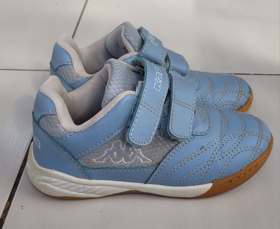 Buty dla chłopca Kappa niebieskie na rzepy rozm. 27