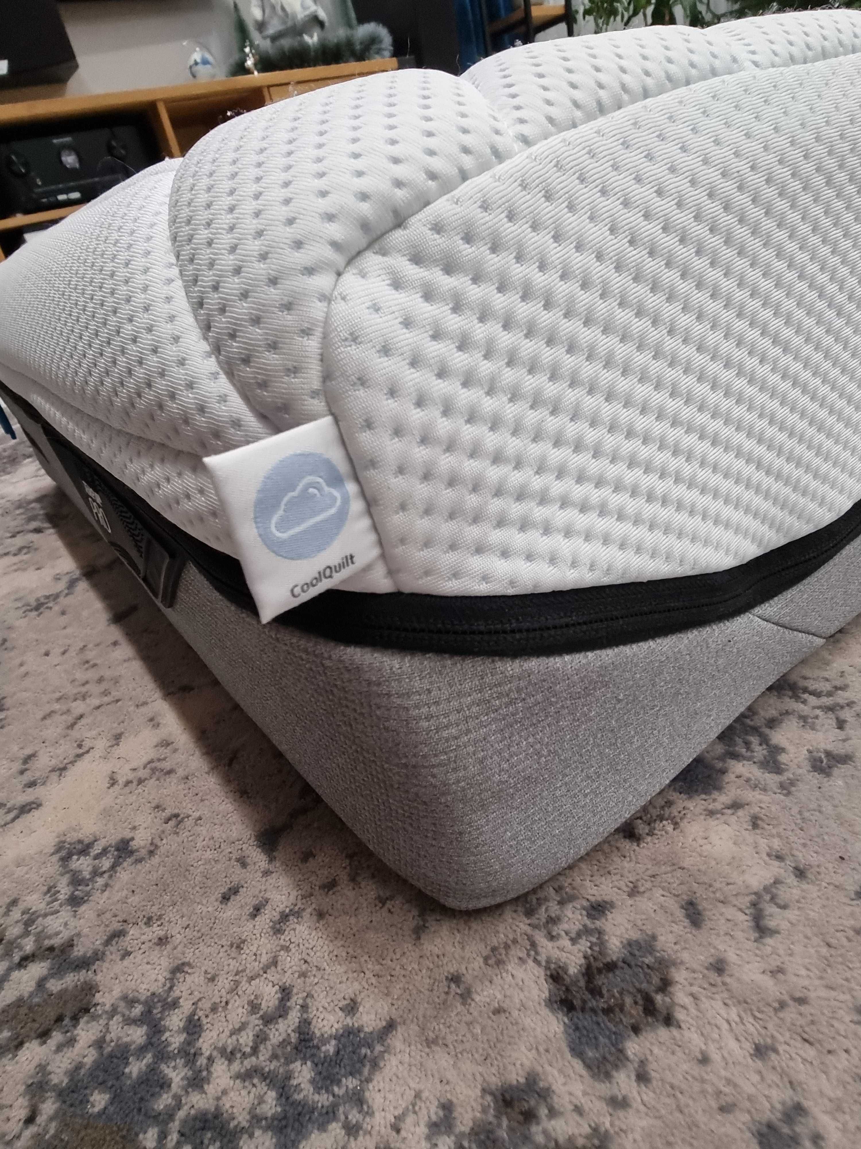 Luksusowy materac TEMPUR PRO w pokrowcu CoolQuilt, 80x200 cm, wys.21cm