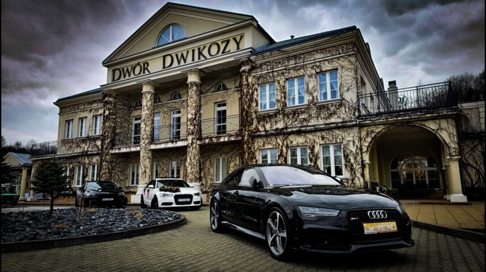 samochód Auto do Ślubu wesela AUDI RS7 600KM V8 niezapomniane wrażenia