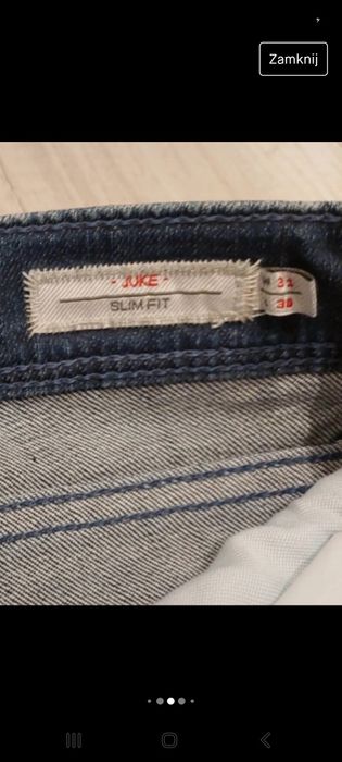 Spodnie Jeansy męskie slim Lee Cooper W31 L30