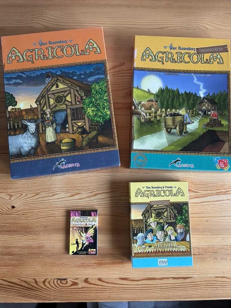 AGRICOLA + Torfowisko + GOODIES Unikat !
