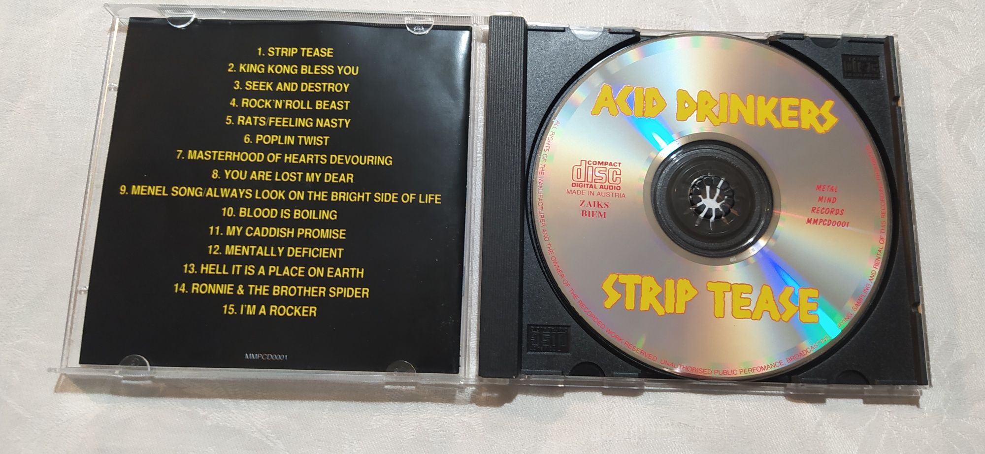 Płyta CD - Acid Drinkers - Strip Tease