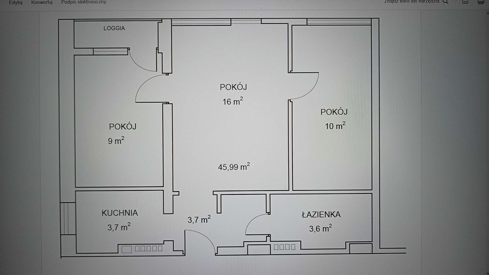 Mieszkanie 46m2 na sprzedaż, Warszawa Wola