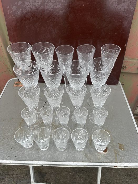 Хрусталь хрустальні бокали рюмки