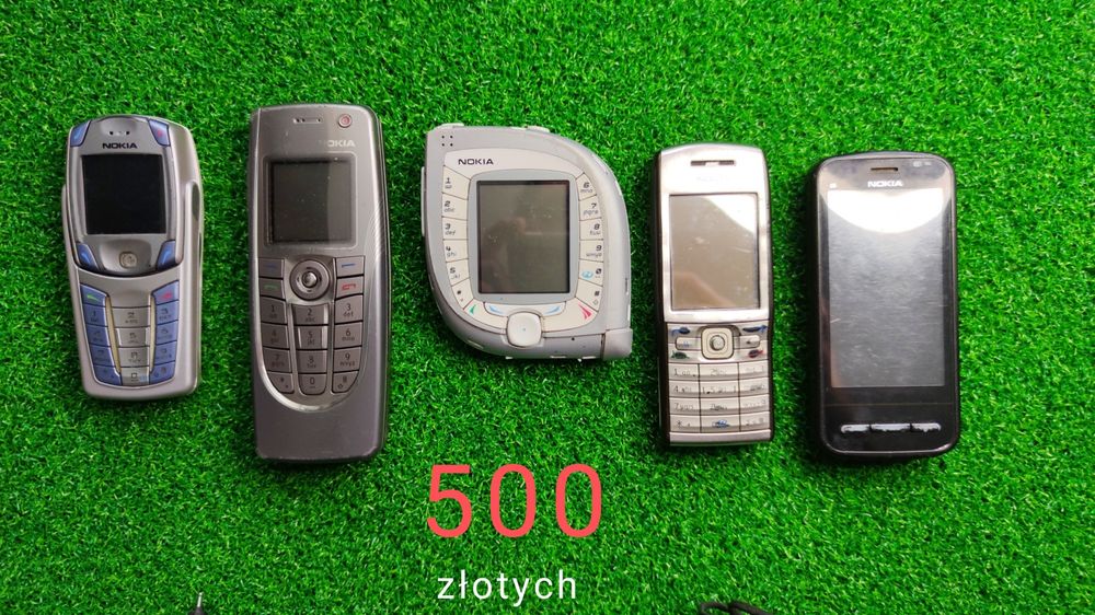 Kolekcja telefonów Nokia ( w tym Nokia7600 , 9300, 6820 ta inne )