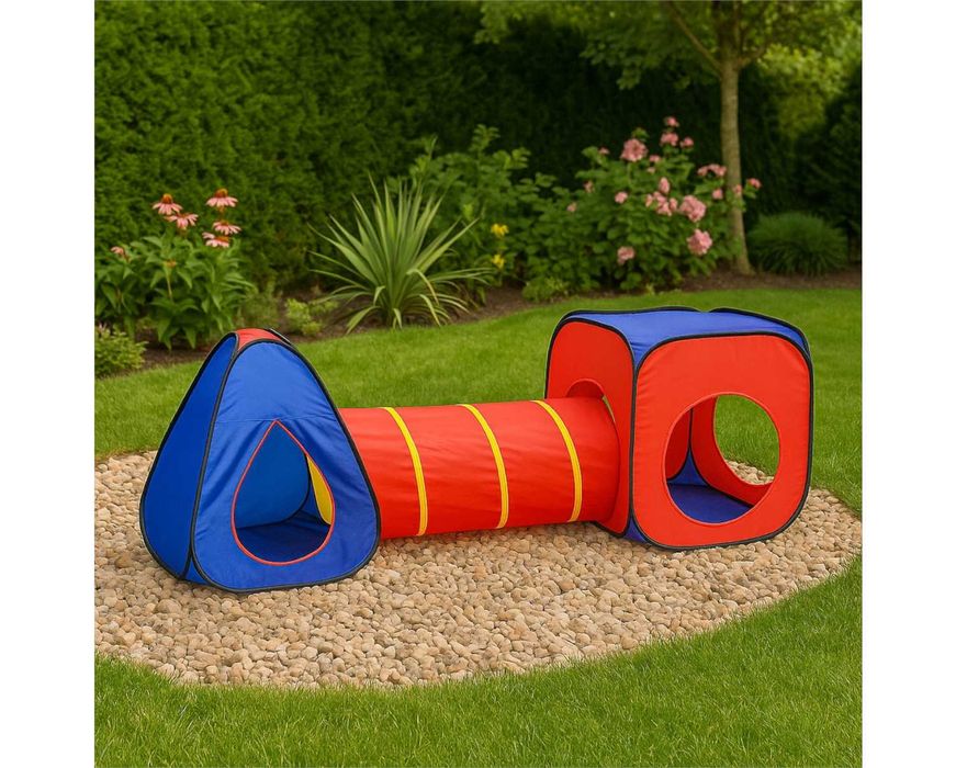 Namiot Dla Dzieci Tunel Do Domu i Ogrodu Domek Tipi Wigwam Ogrodowy