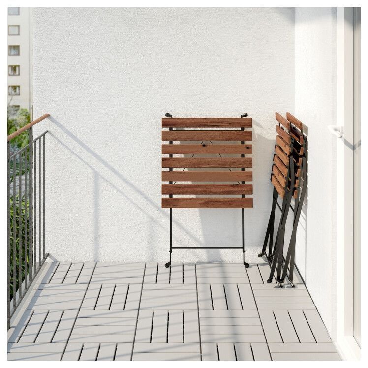Меблі для балкону, Стіл+2 стільці, садовая мебель Tarno IKEA