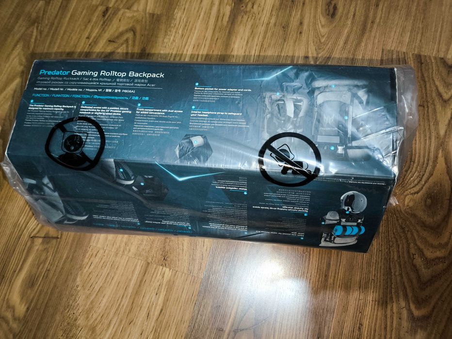 Plecak podróżniczy Acer Predator Gaming Rolltop Backpack