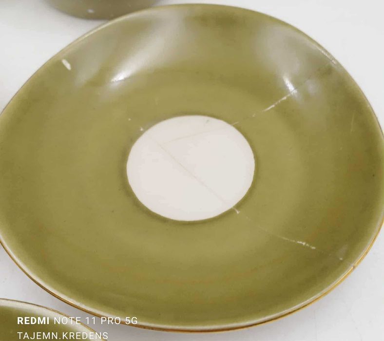 Serwis kawowy Ewa Tułowice proj. L. Kowalska 1959r vintage retro prl