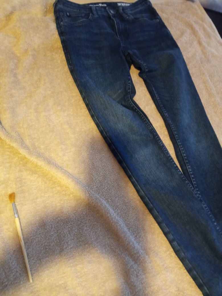 Spodnie Tom tailor rurki slim  182 cm 27 34 skinny denim skinny
