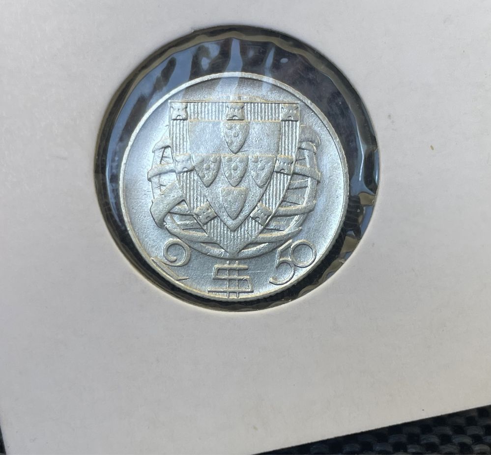 Moeda 2$50 de 1937 prata - rara