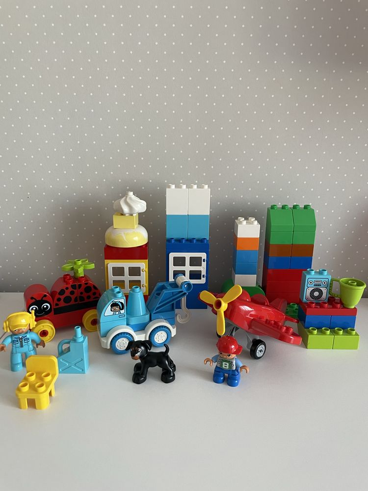 MEGA Duży zestaw klocków Lego Duplo