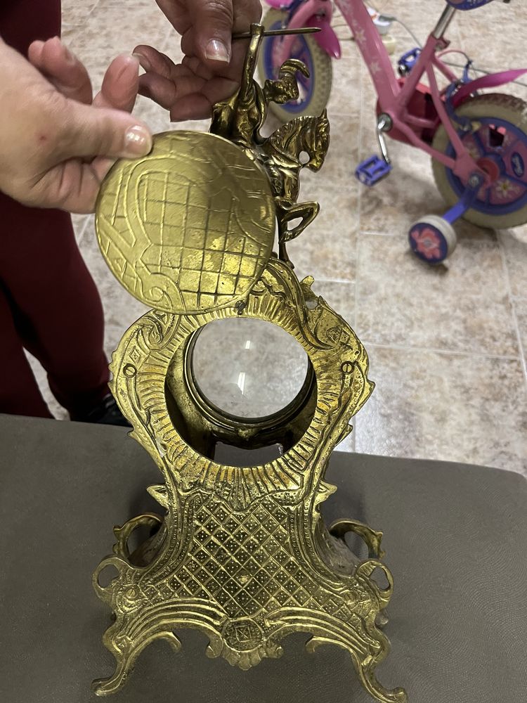 Decoracao de relogio antiga