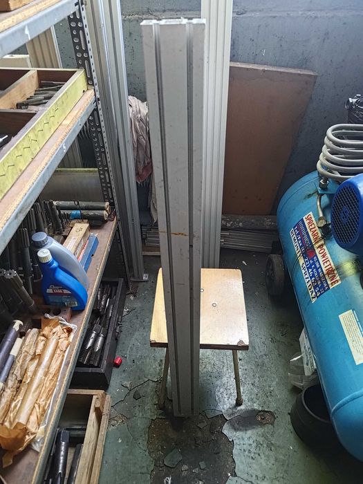 Profil aluminiowy konstrukcyjny 90x45 L-1195mm