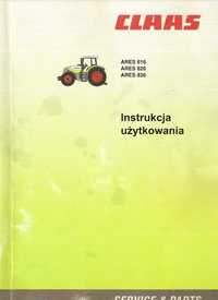 Instrukcja obsługi CLAAS ARES 816 | 826 | 836