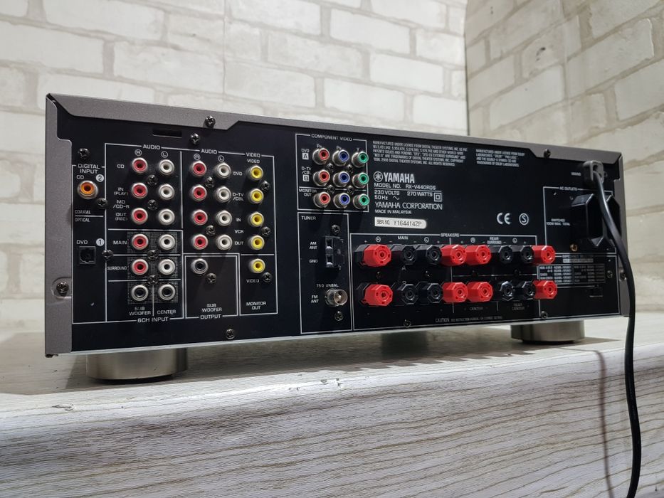 Пульт! 6.1 AV ресивер YAMAHA RX-V440, *6x110 Вт, б/у з Німеччини