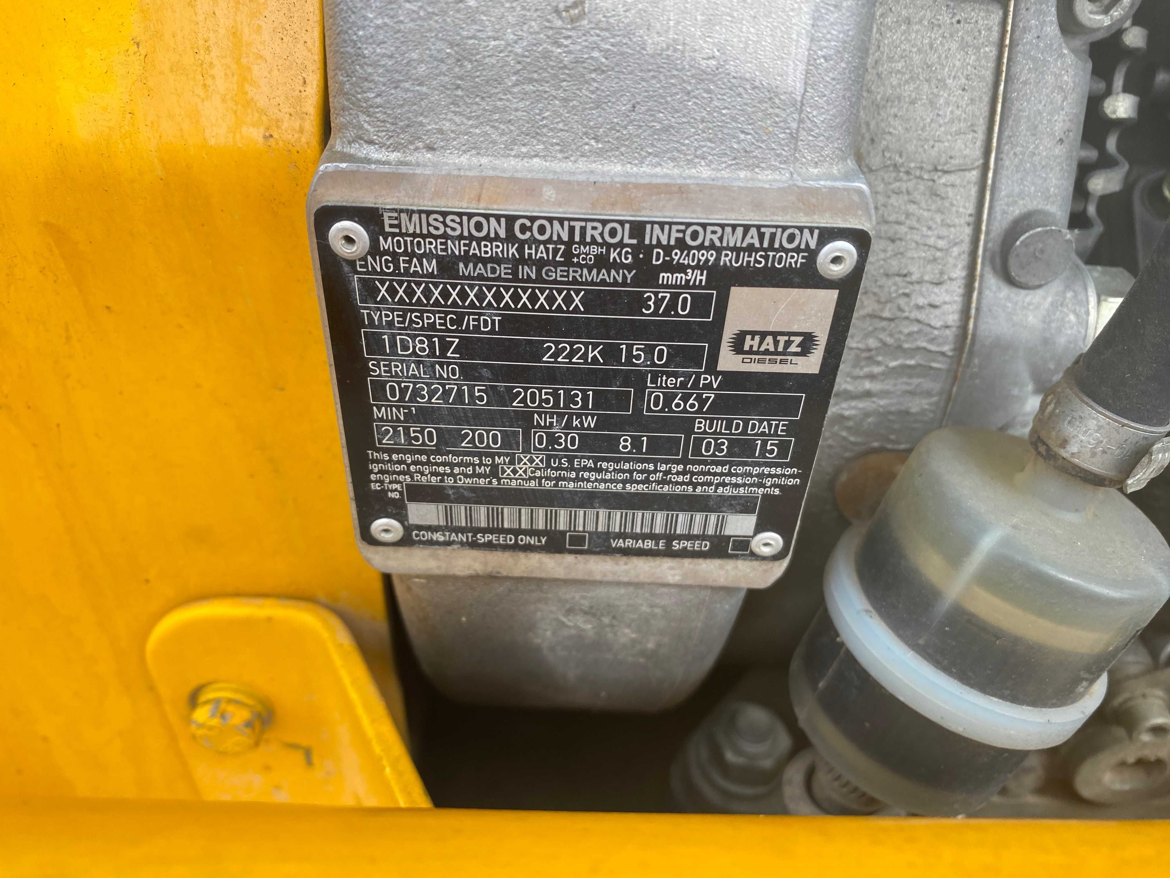 Zagęszczarka rewersyjna Atlas Copco LG500 rok 2015