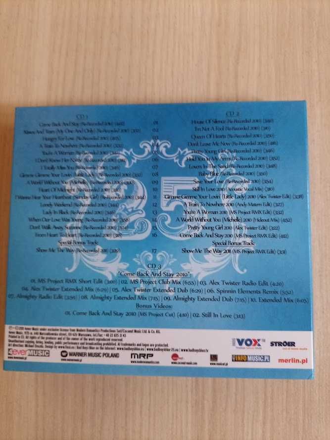 Bad Boys Blue 25 th Anniversary Edition 3 CD