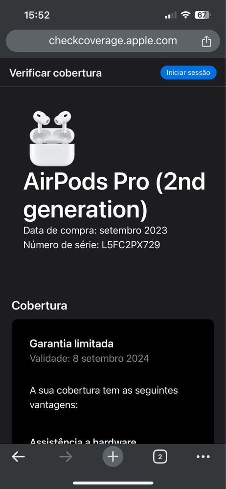 Airpods Pro 2ª *SELADOS*