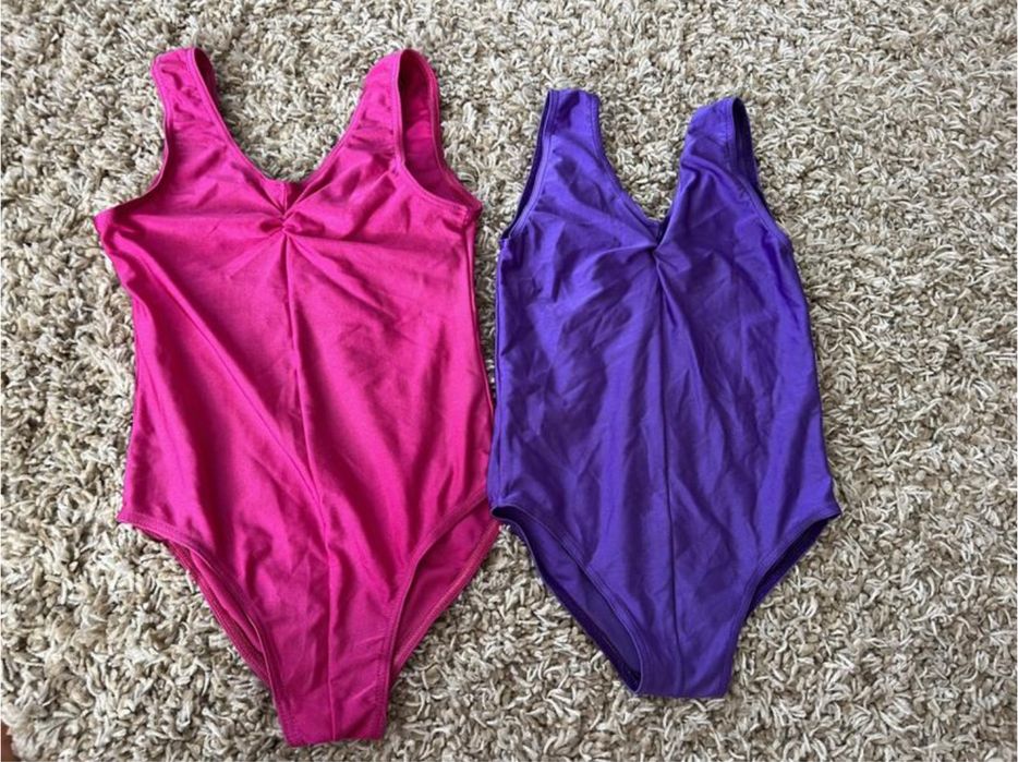 Суцільні спортивний  купальник для гімнастики,  116 та 122 зріст