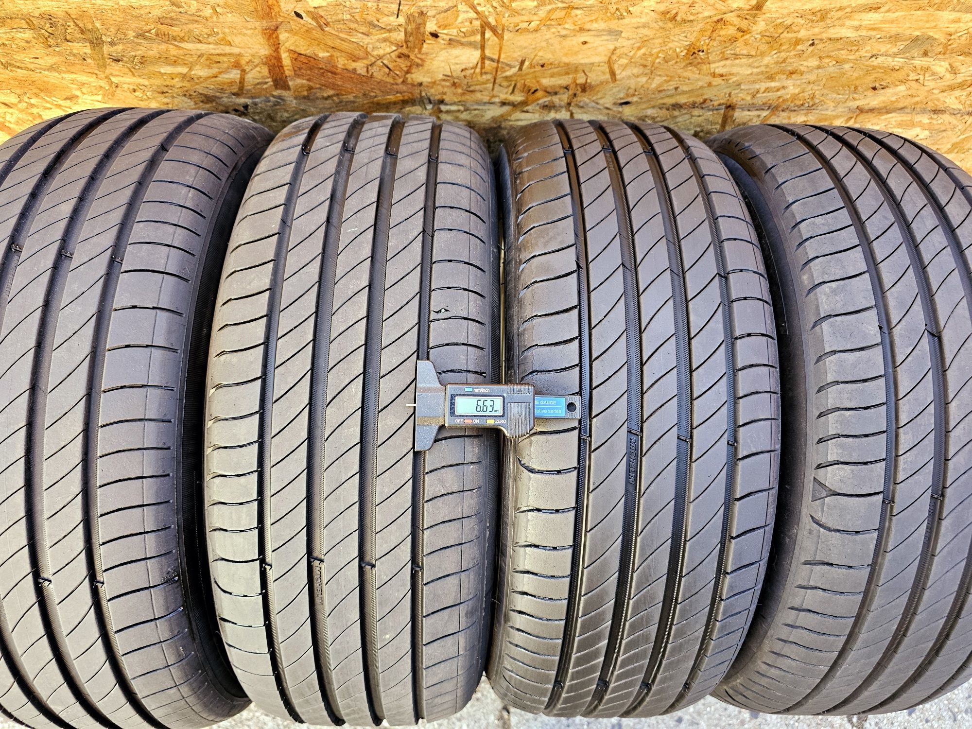 Idealne!!  6,6mm 195/55 r16 Michelin Primacy 4. 4219