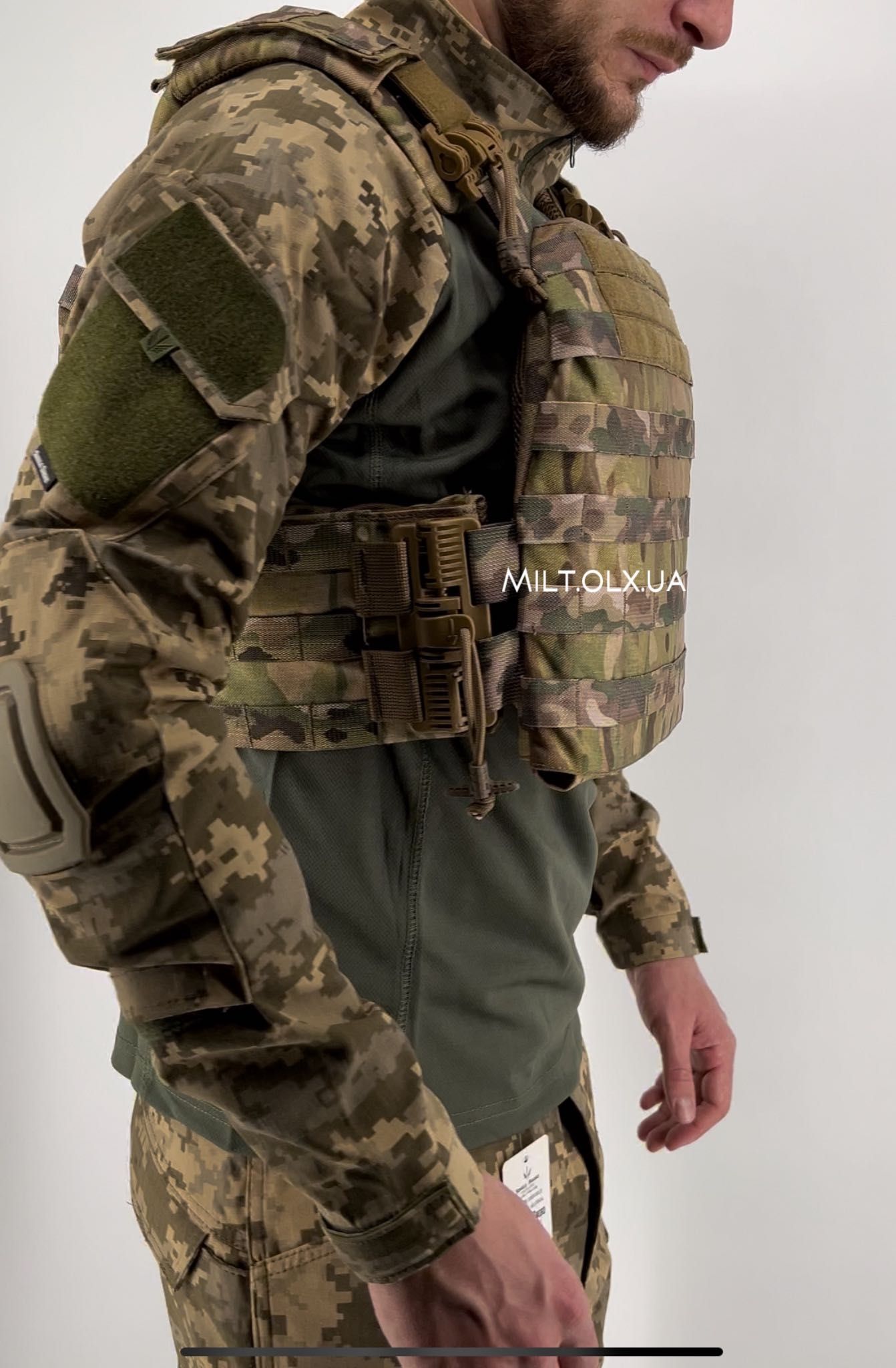 Плитоноска мультикам піксель зсу камербанд балістика камуфляж multicam
