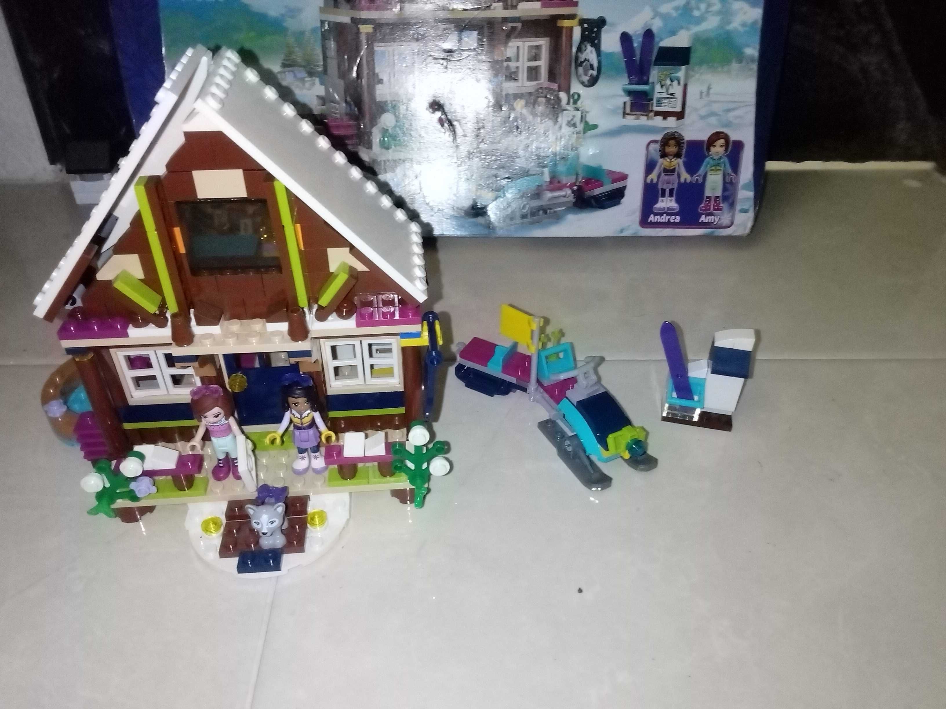 lego friends 41323 chalé estancia de esqui