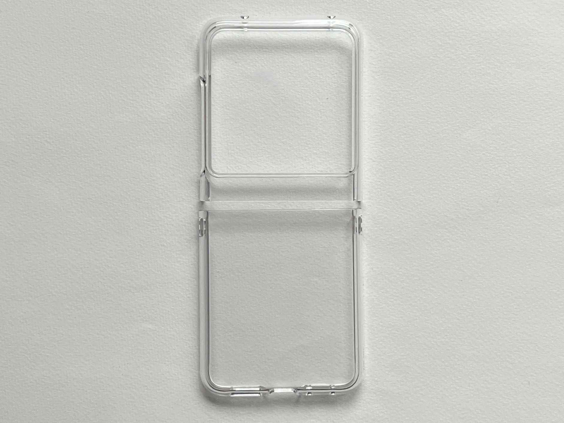 Motorola Razr 50 чохол із прозорого пластику чехол накладка