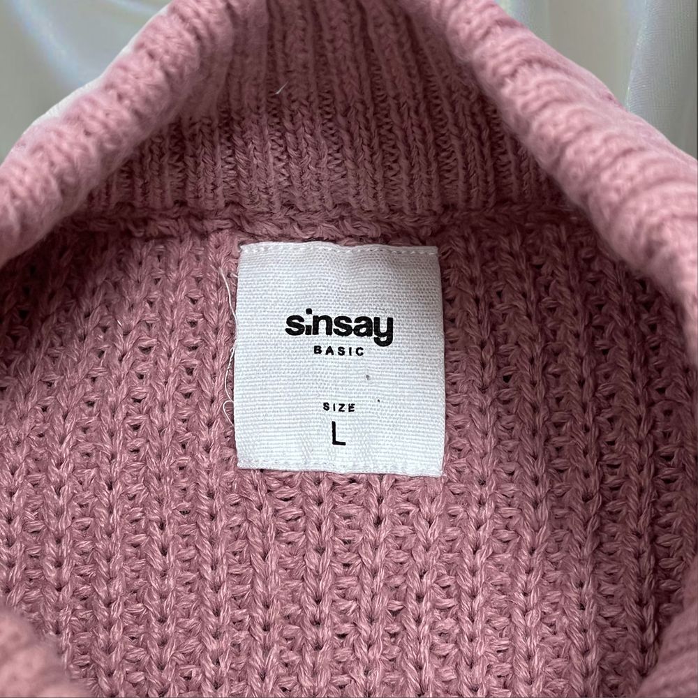 дуже ніжний рожевий светр, sinsey