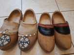 Męskie buty drewniaki