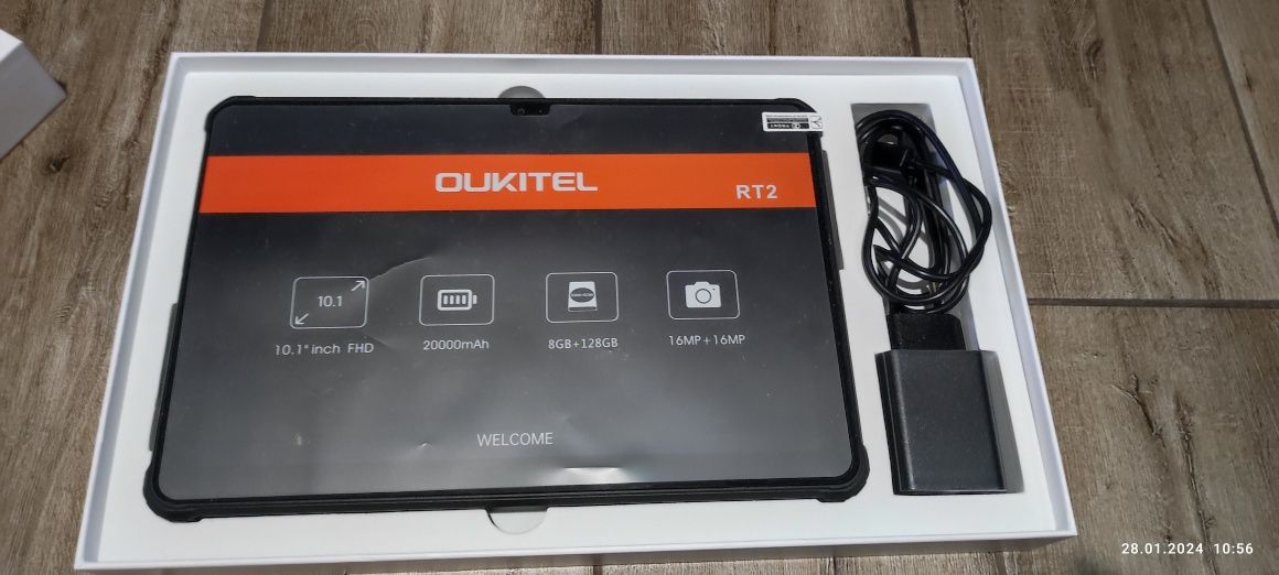 Планшет Oukitel rt2 пиле-волого непроникний