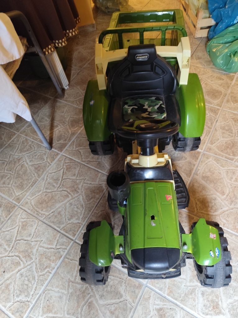 Sprzedam traktor z przyczepą
