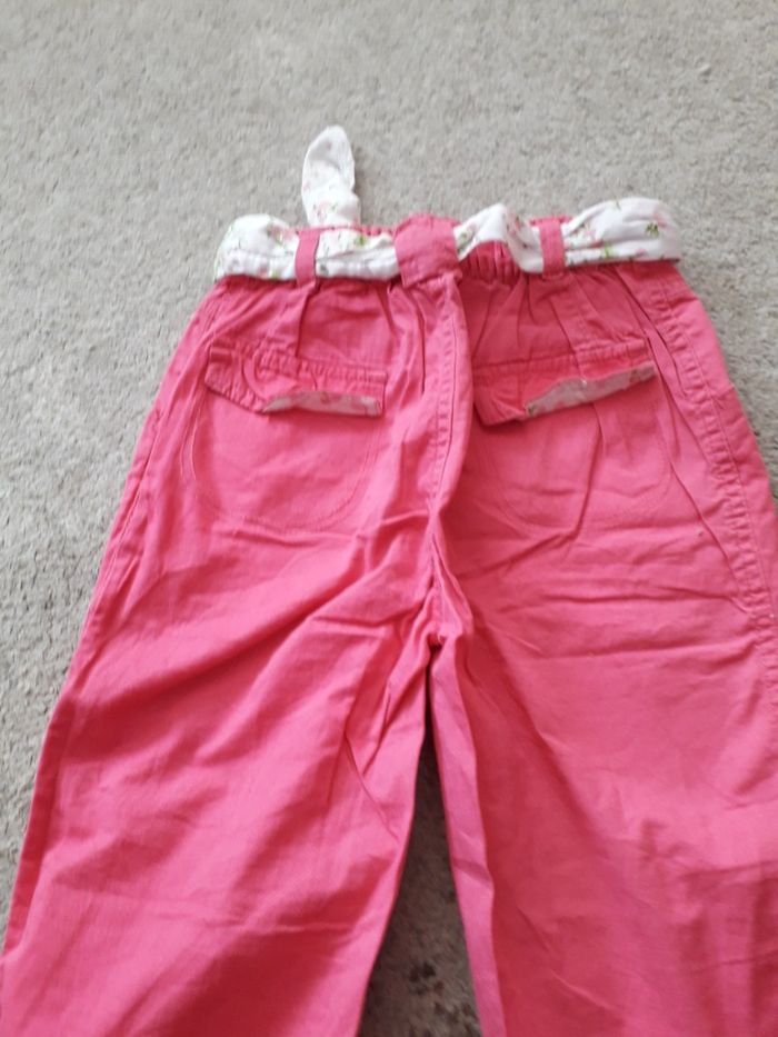 Spodnie letnie różowe