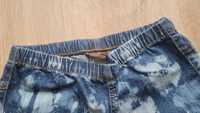 Jegginsy spodnie z dziurami Pieces jeansy