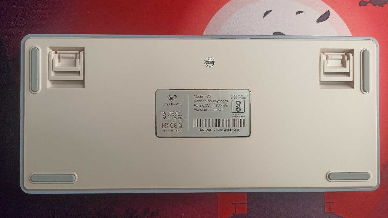 Клавіатура Aula F75 (2024) USB-C|Bluetooth|2.4G HotSwap Leobog Reaper