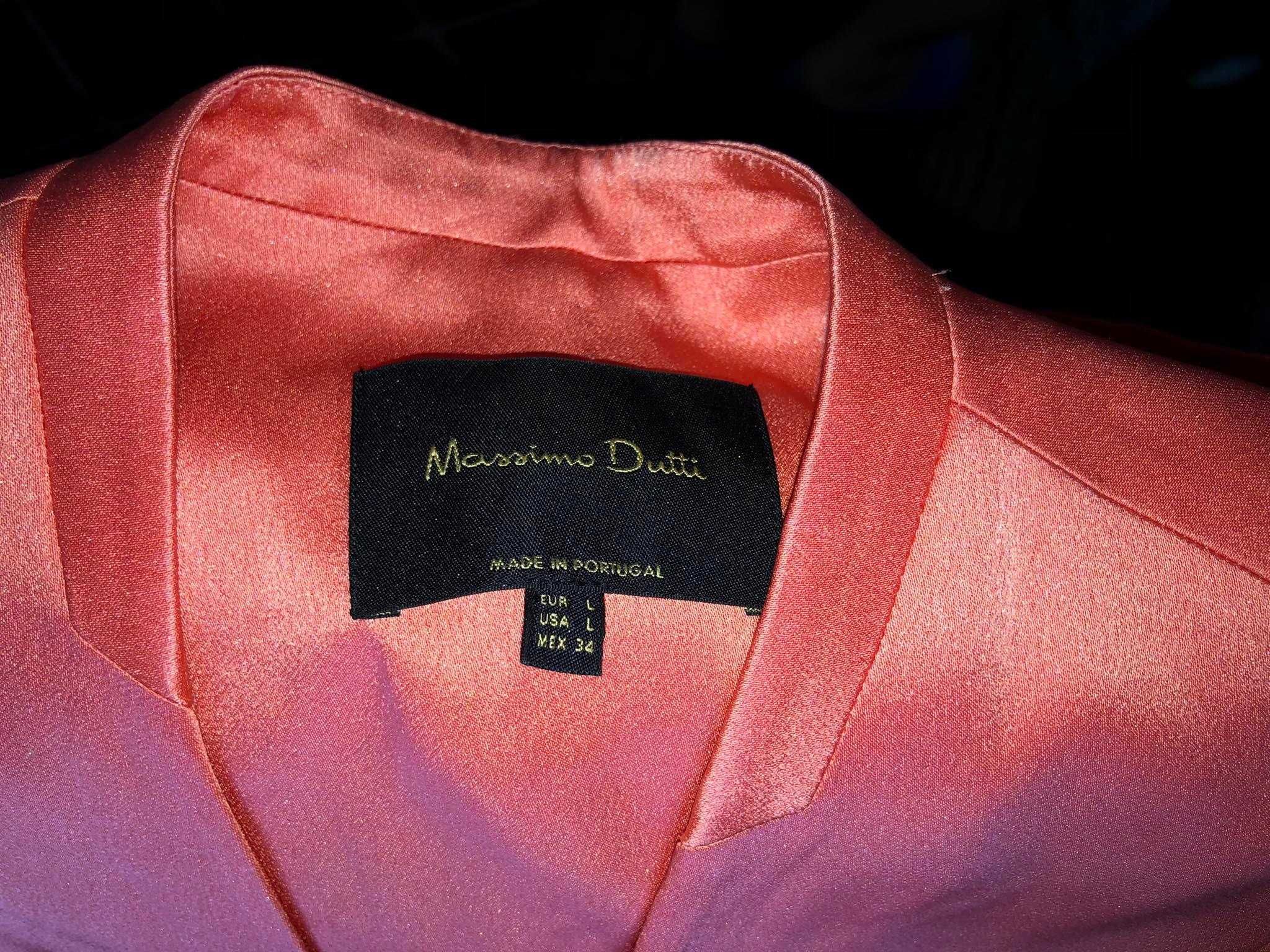 Massimo Dutti Sukienka roz L