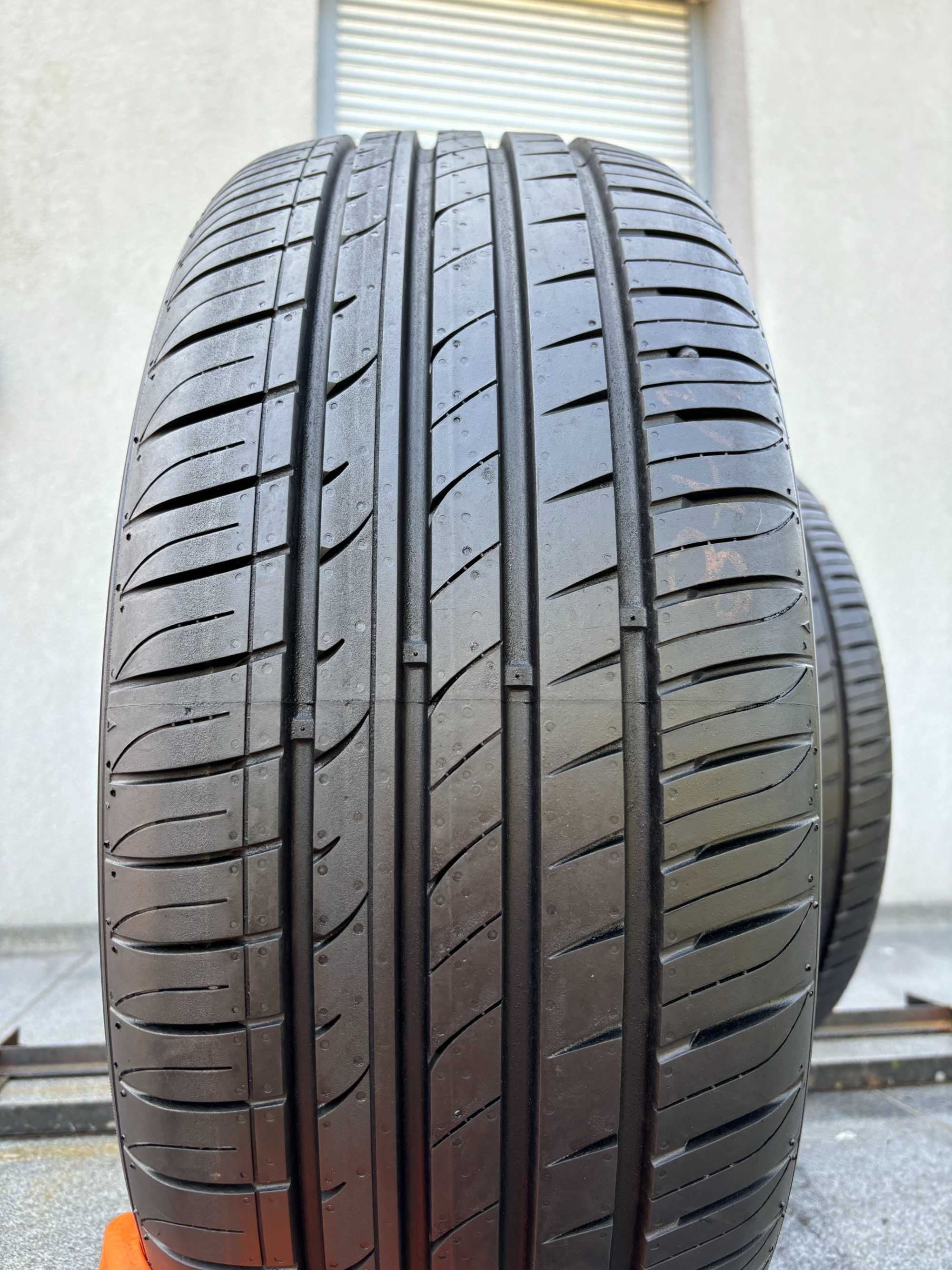 2szt letnie 225/55R17 Hankook 8mm 2023r bieżnik jak nowe! L6876 gwaran