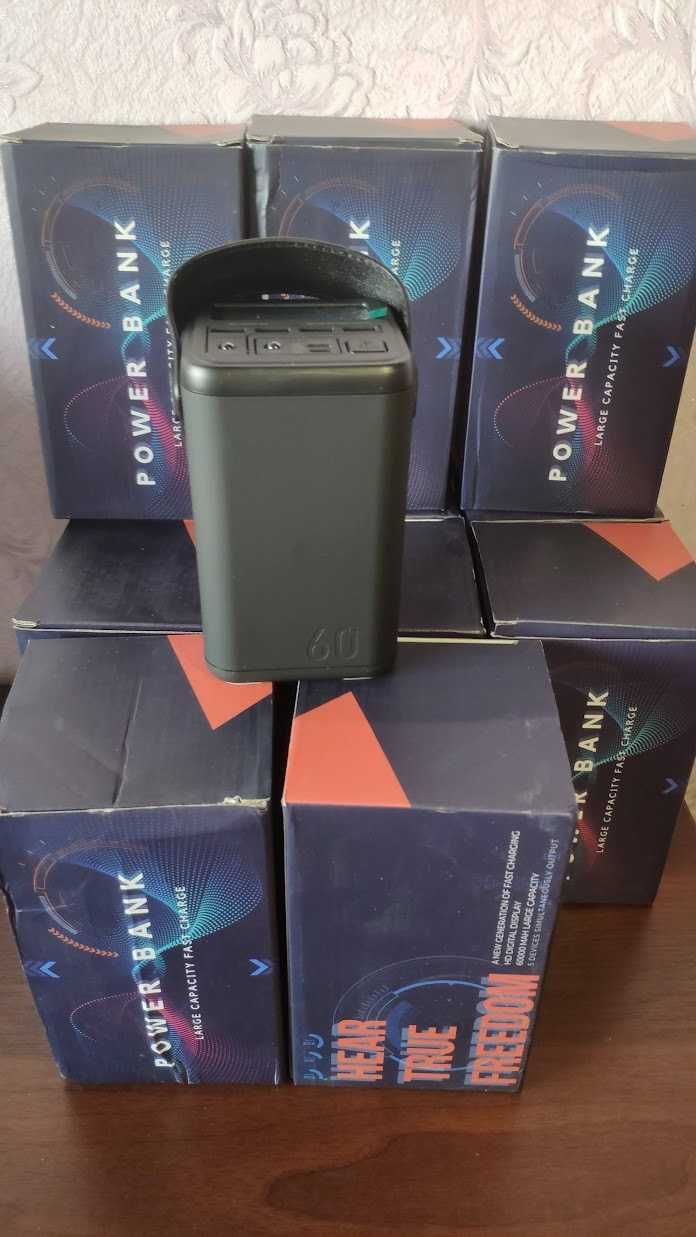 Павербанк PowerBank O2Project 60000mAh - Type-C 65W | В наявності