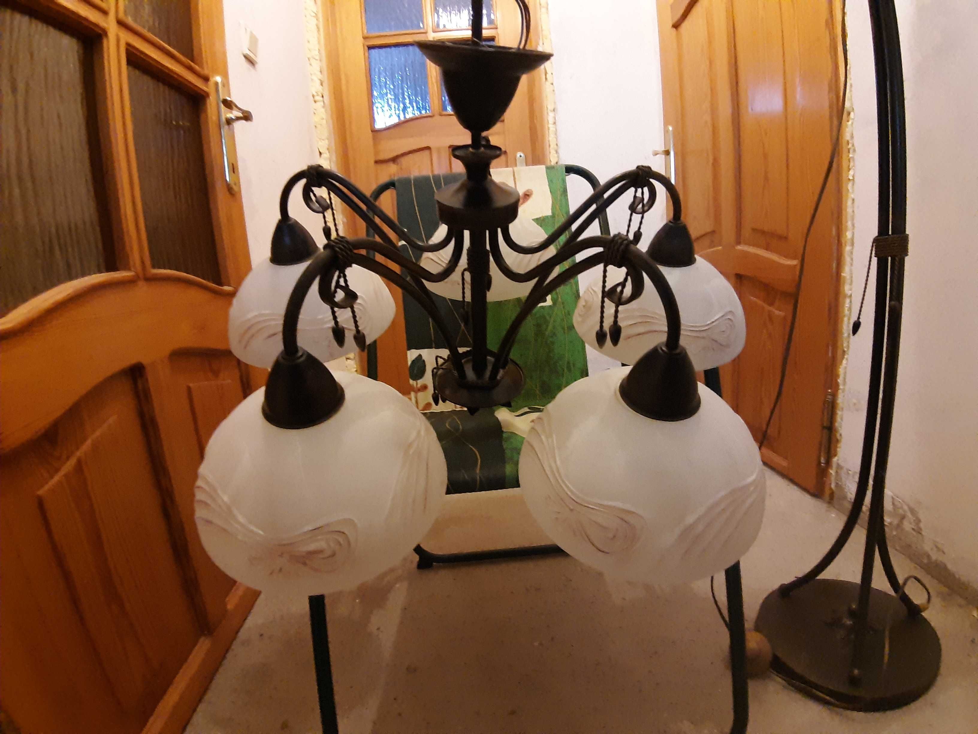 Zestaw lamp do salonu