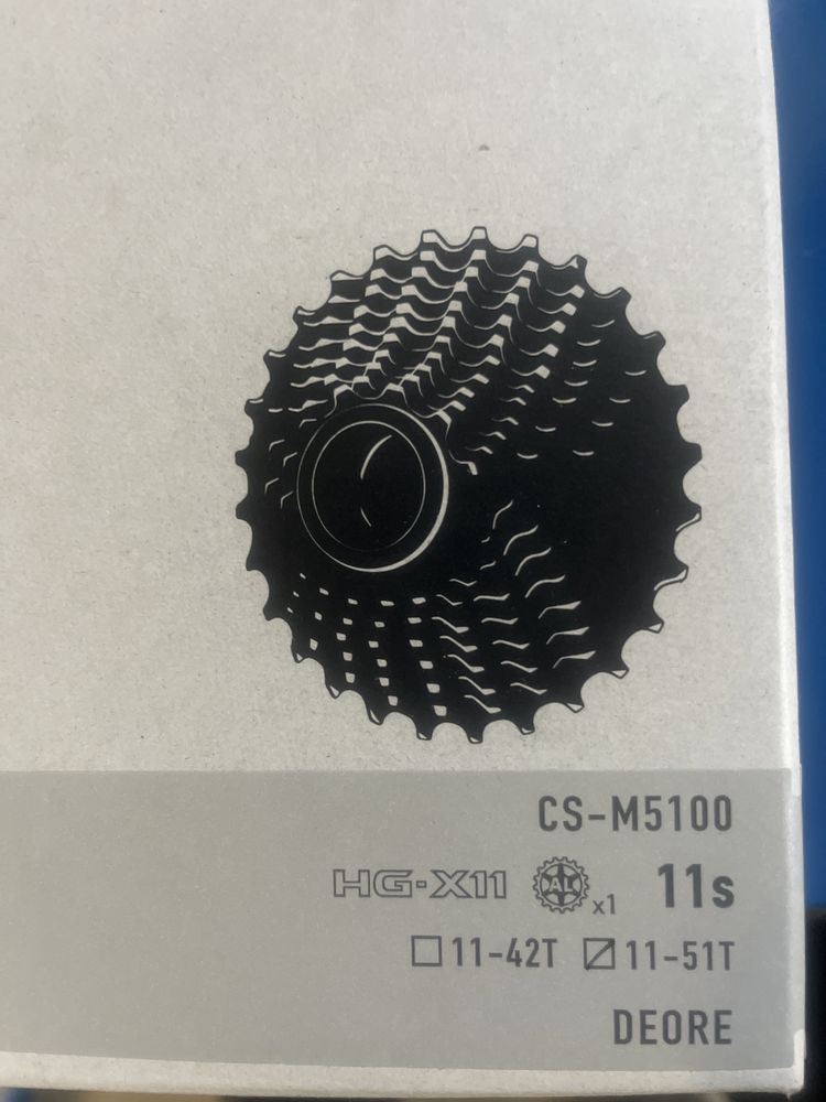 Kaseta Shimano x 11. Deore CS-M5100, 11-51